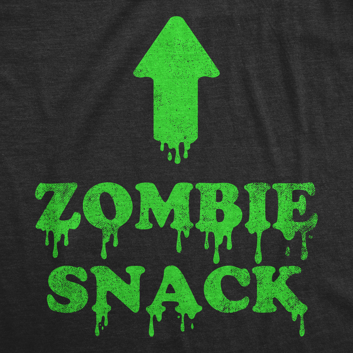 Womens Zombie Snack T Shirt Funny Halloween Undead Eating Joke Tee For Ladies