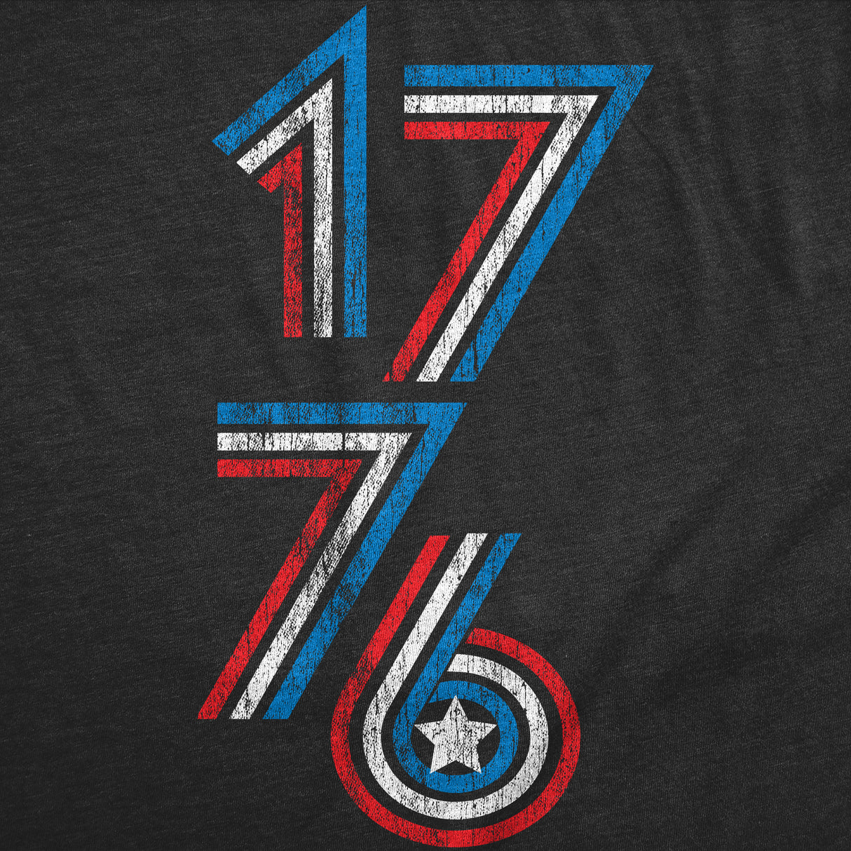 Womens 1776 Stripes Funny T Shirt Awesome Fourth Of July Graphic Tee For Ladies