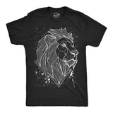 Mens 3D Lion T Shirt Funny Awesome Three Dimension Majestic Lions Tee For Guys