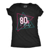 Womens Funny T Shirts 80s Baby Retro Graphic Tee For Ladies