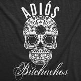 Womens Adios Bitchachos Sugar Skill Funny Shirts Cool Novelty T shirt