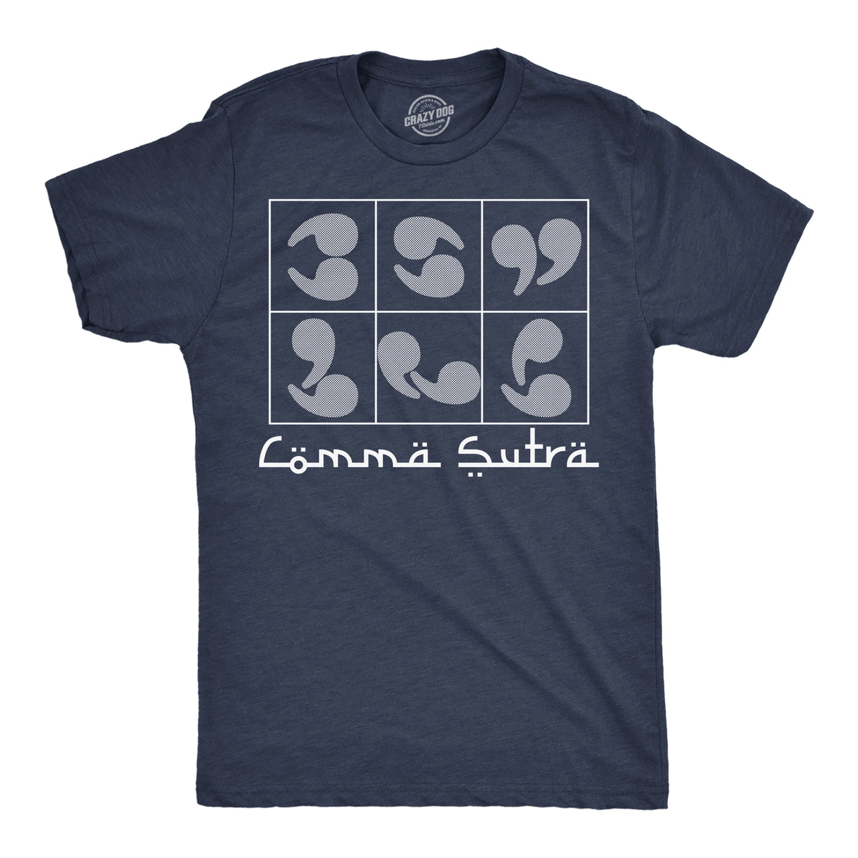 Mens Funny T Shirts Comma Sutra Sarcastic Graphic Tee For Men