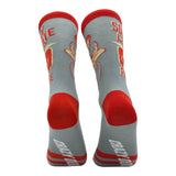 Men's Sorry Im Late I Couldnt Pause Socks Funny Sarcastic Gaming Graphic Footwear