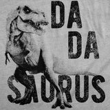 Mens Dadasaurus Trex Tshirt Funny Father's Day Dinosaur Papa Graphic Novelty Tee