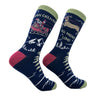 Men's I Can Deliver All Night Long Socks Funny Sarcastic Christmas Novelty Footwear