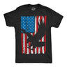 Mens Eagle In Flag Awesome T Shirt Fourth Of July Graphic Tee For Men