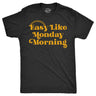 Mens Funny T Shirts Easy Like Monday Morning Sarcastic Work Tee For Men