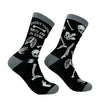 Women's Everything Hurts And Im Dying Socks Funny Sarcastic Skeleton Graphic Footwear