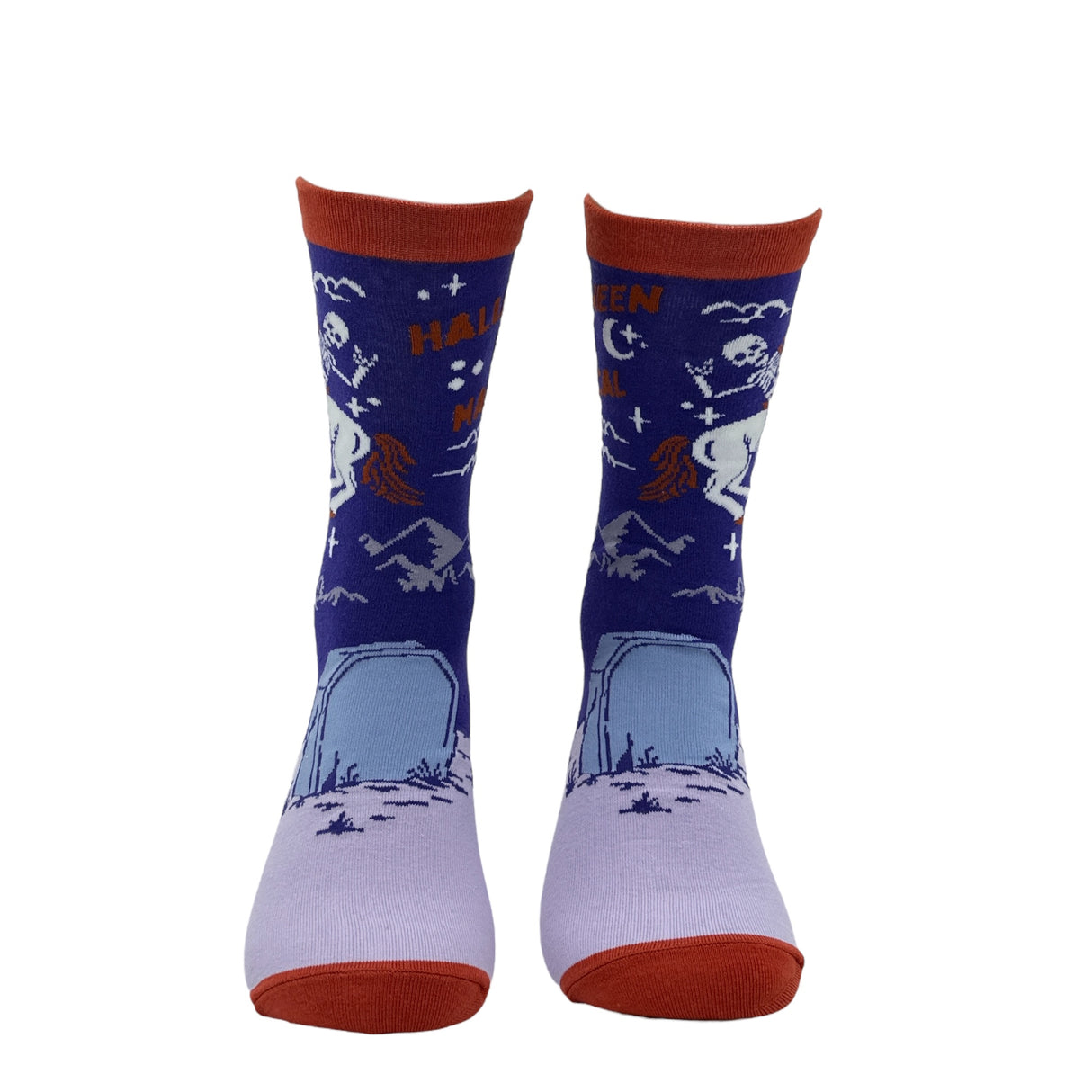 Women's Halloween Is Magical Socks Funny Sarcastic Creepy Unicorn Graphic Footwear