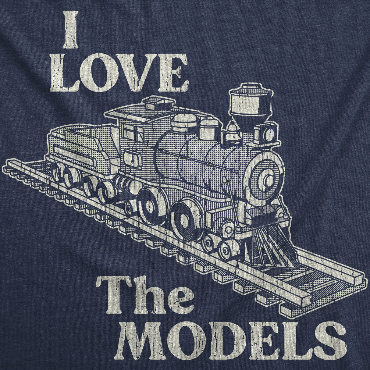 Mens Funny T Shirts I Love The Models Sarcastic Graphic Tee For Men