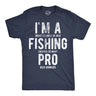 Mens Im A Great Exampe Of How Fishing Creates So Many Pro Beer Drinkers Graphic Tee