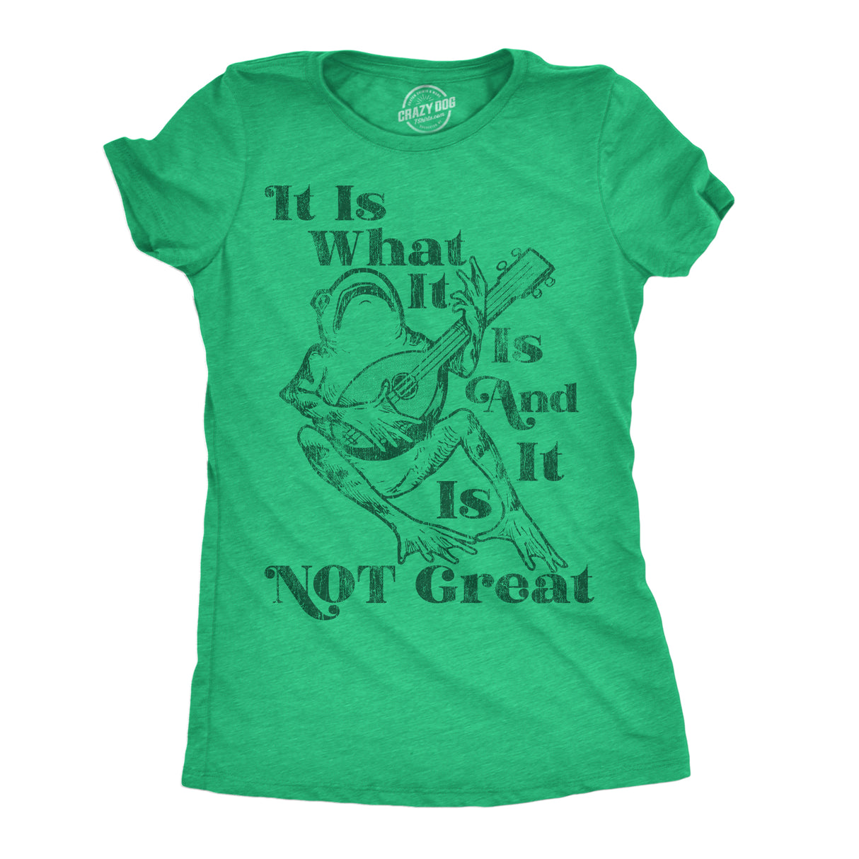 Womens Funny T Shirts It Is What It Is And It Is Not Great Sarcastic Graphic Novelty Tee For Ladies