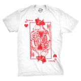 Mens Funny T Shirts Jackass Of Hearts Sarcastic Card Graphic Tee For Men