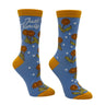 Women's Just Dandy Socks Funny Sarcastic Dandelion Graphic Footwear