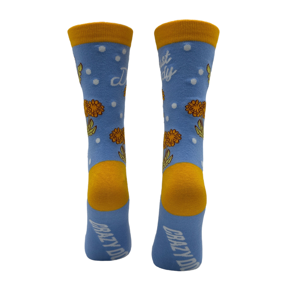 Women's Just Dandy Socks Funny Sarcastic Dandelion Graphic Footwear