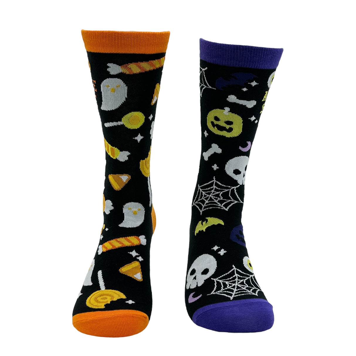 Women's A Little Spooky A Little Sweet Socks Funny Sarcastic Halloween Novelty Footwear