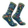 Women's Live Laugh Fuck Off Socks Funny Sarcastic Novelty Footwear