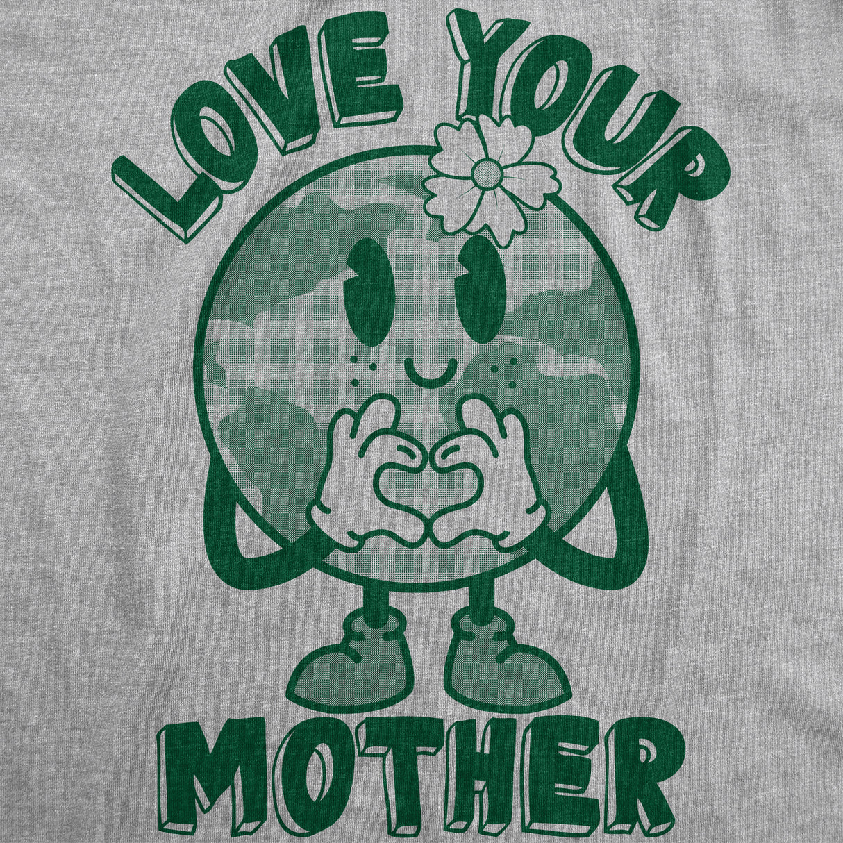 Womens Funny T Shirts Love Your Mother Earth Day Graphic Tee For Ladies