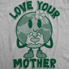 Mens Funny T Shirts Love Your Mother Earth Day Graphic Tee For Men