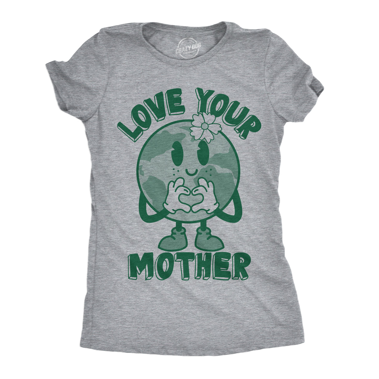 Womens Funny T Shirts Love Your Mother Earth Day Graphic Tee For Ladies