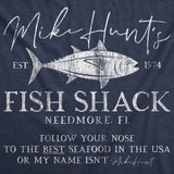 Mens Mike Hunts Fish Shack Funny T Shirts Sarcastic Adult Novelty Tee