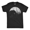 Mens Funny T Shirts Moon Bear Nature Graphic Tee For Men