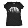 Womens Funny T Shirts Moon City Novelty Urban Graphic Tee For Ladies