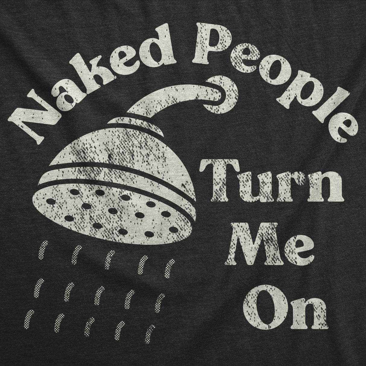 Womens Funny T Shirts Naked People Turn Me On Sarcastic Shower Tee For Ladies