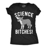 Womens Funny T Shirts Science Bitches Sarcastic Graphic Tee For Ladies