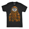 Mens Funny T Shirts Space Kitty Cool Astronaut Kitten Graphic Tee For Men