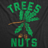 Womens Funny T Shirts Trees Nuts Sarcastic Novelty Tee For Ladies