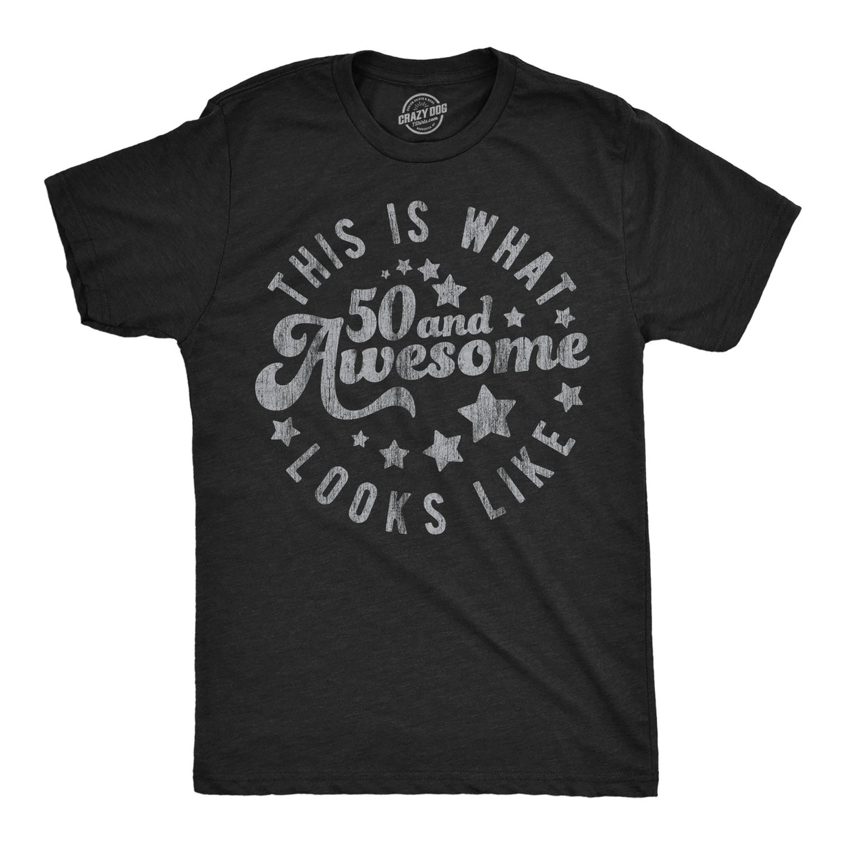 Mens Funny T Shirts This Is What 50 and Awesome Looks Like Sarcastic Birthday Graphic Tee for Men