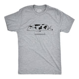 Mens Funny T Shirts Moooooody Sarcastic Cow Graphic Emotional Novelty Tee for Men