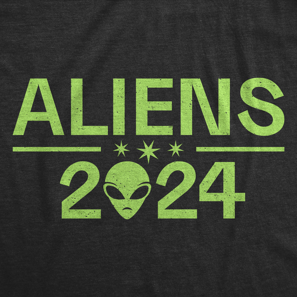 Mens Funny T Shirts Aliens 2024 Sarcastic Election Graphic Novelty Tee For Men