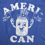 Mens Funny T Shirts Ameri Can Sarcastic Fourth Of July Drinking Graphic Tee For Men