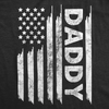 Mens Funny T Shirts American Flag Daddy Sarcastic Fourth Of July Tee For Men