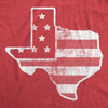 Mens Funny T Shirts American Flag Texas Awesome Fourth Of July Tee For Men