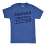 Mens Funny T Shirts Another Fucking Fossil 24 Sarcastic Election Graphic Tee for Men