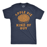 Mens Funny T Shirts Apple Pie Kind Of Guy Sarcastic Dessert Graphic Novelty Tee for Men