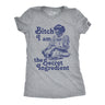 Womens Funny T Shirts Bitch I Am The Secret Ingredient Sarcastic Baking Graphic Novelty Tee for Ladies