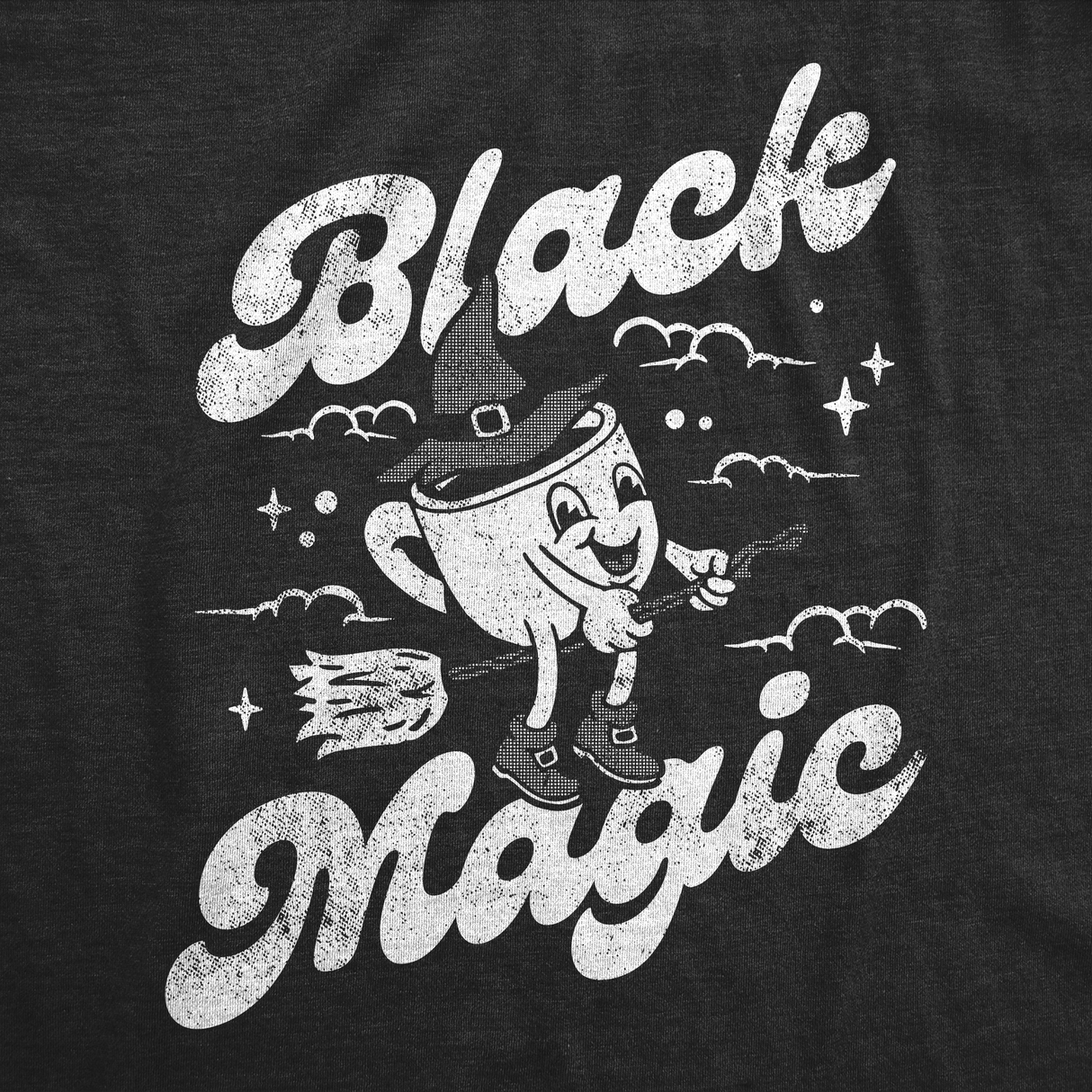 Womens Funny T Shirts Black Magic Sarcastic Coffee Graphic Tee For Ladies