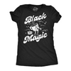 Womens Funny T Shirts Black Magic Sarcastic Coffee Graphic Tee For Ladies