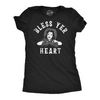 Womens Bless Yer Heart Funny T Shirt Sarcastic Southern Bell Graphic Tee For Ladies