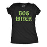 Womens Funny T Shirts Bog Witch Sarcastic Halloween Graphic Novelty Tee For Ladies