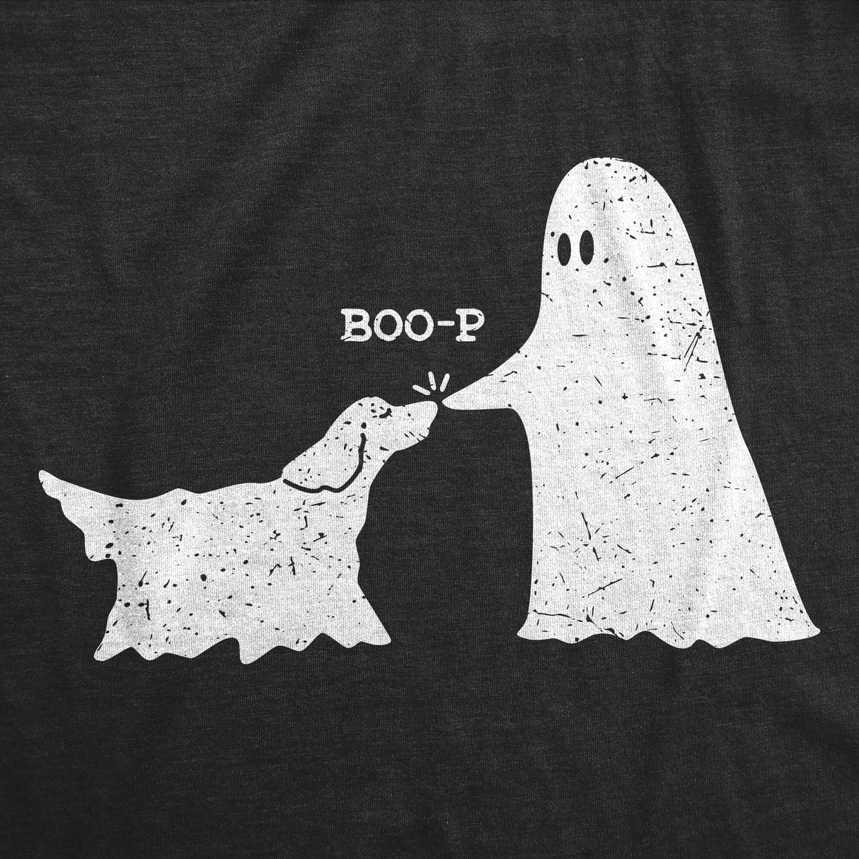 Womens Funny T Shirts Boop Sarcastic Halloween Puppy Ghost Graphic Tee For Ladies