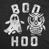 Womens Funny T Shirts Boo Hoo Sarcastic Halloween Ghost Graphic Tee For Ladies