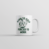 Born To Golf Forced To Work Mug Funny Sarcastic Golfing Coffee Cup-11oz