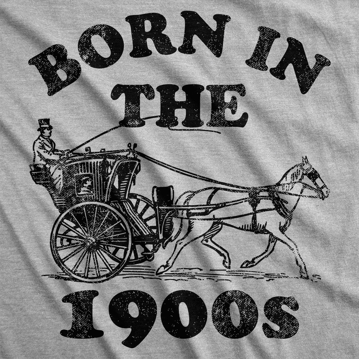 Born In The 1900s Unisex Hoodie Funny Sarcastic Retro Graphic Hooded Sweatshirt