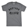 Mens Brother Squad T Shirt Funny Awesome Bro Sibling Joke Tee For Guys