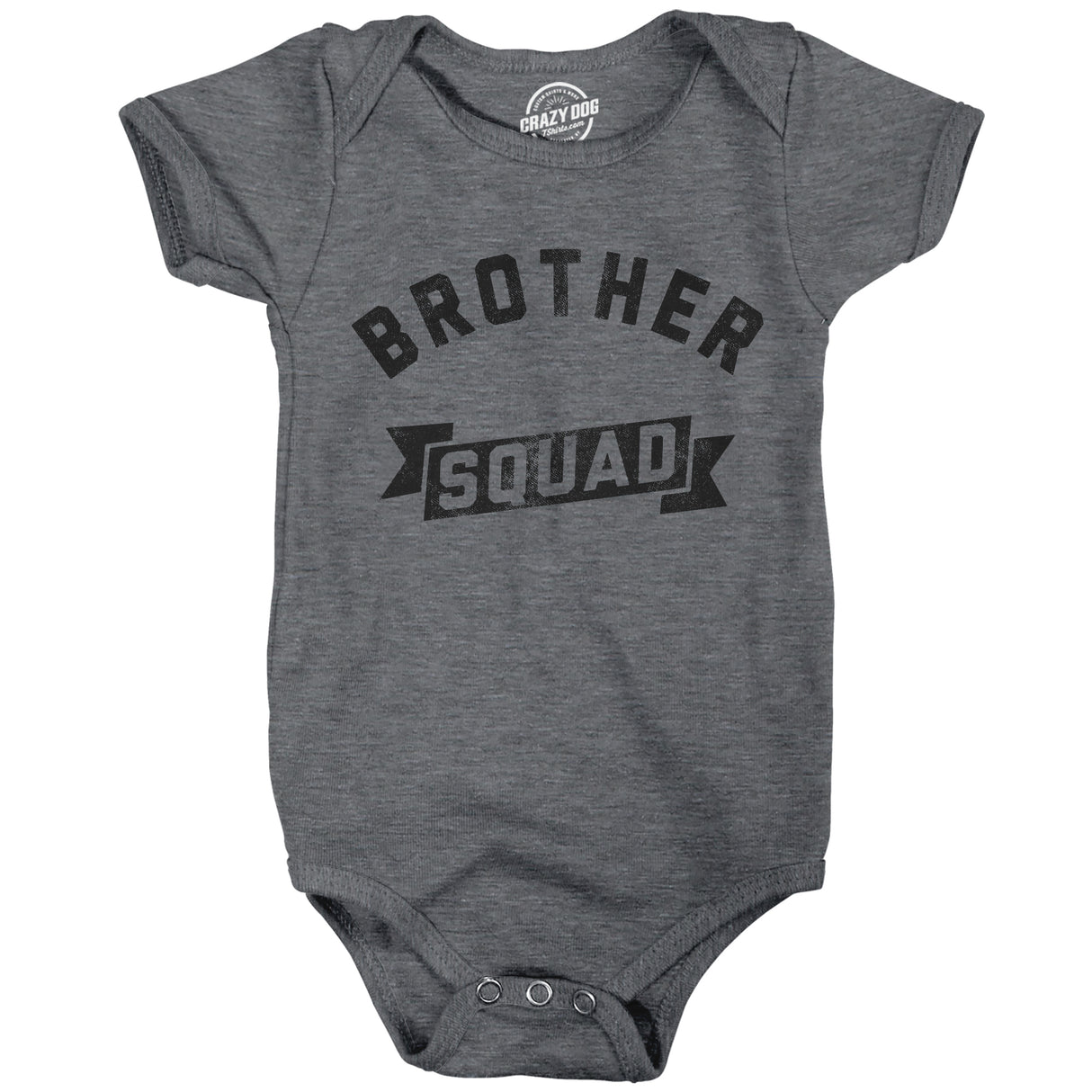 Brother Squad Baby Bodysuit Awesome Bro Sibling Joke Jumper For Infants